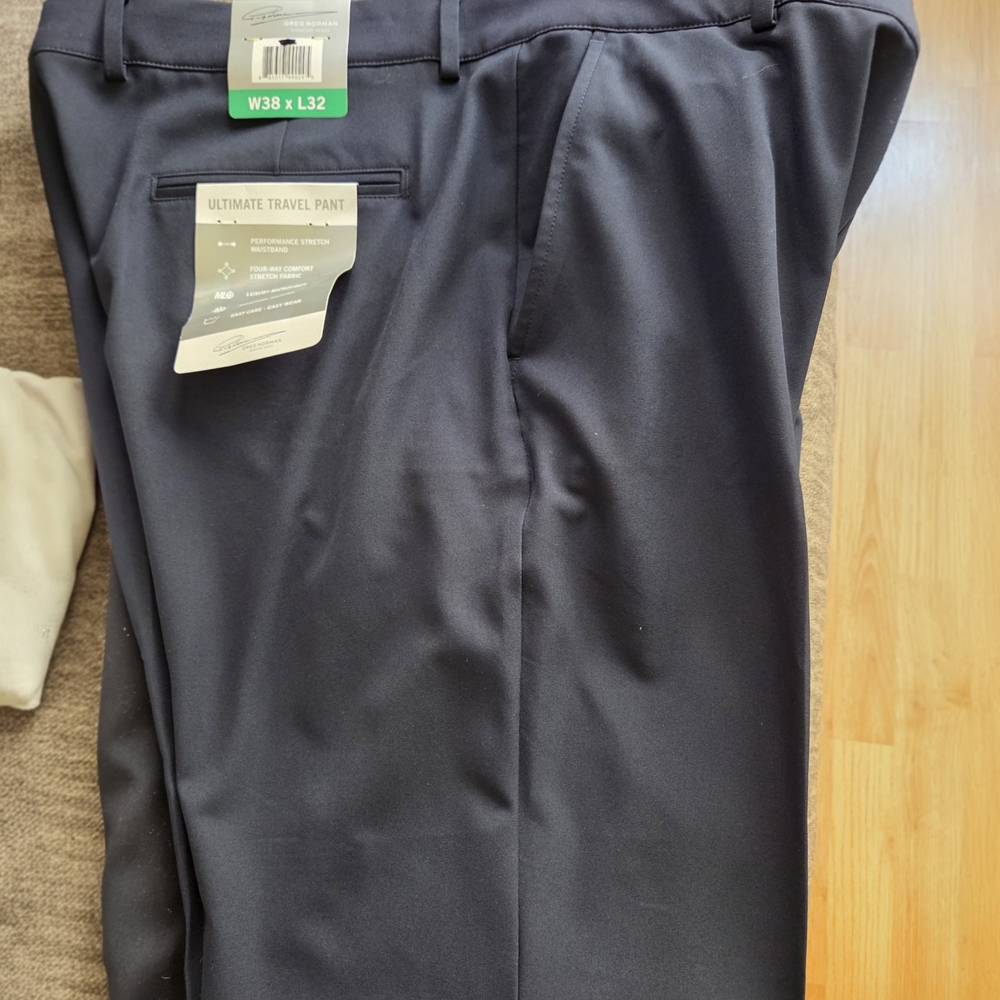Greg Norman Men's Navy Pants
